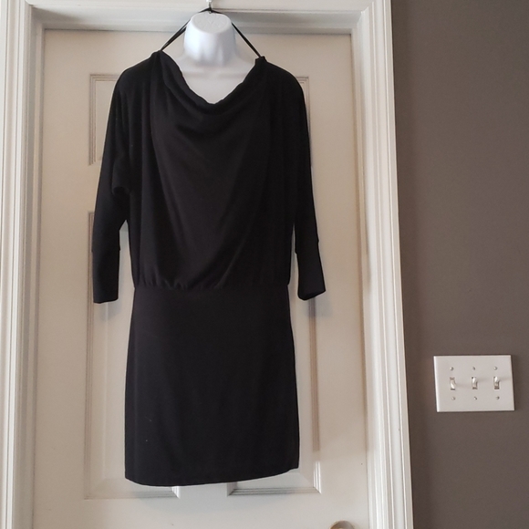 Forever 21 Dresses & Skirts - Black cowl neck/off the shoulder mini dress